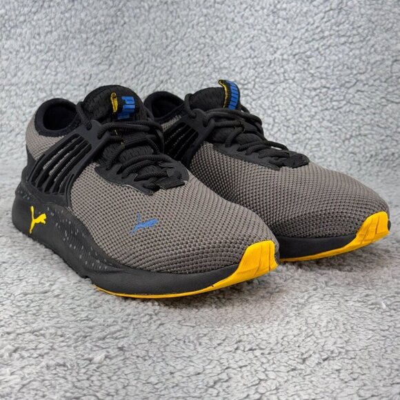 Puma Other - Puma Pacer Future City Escape Shoes Boy Grey Black 385618-01 Running Size 6.5